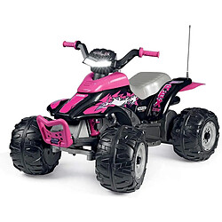 Quad electrique Peg Perego Corral T-REX 330 W 12 Volts Rose