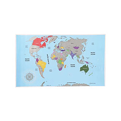 Nodshop Carte du monde à gratter