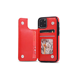 F53 Crazy Horse Pattern Coot Case Coque Téléphone Back Couvercle Retour Porte-cartes de protection pour iPhone 12 5.4 pouces