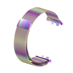 Avizar Bracelet pour Oppo Watch 3 Pro Acier Inoxydable Milanais Magnétique multicolore