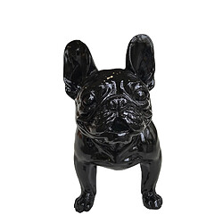 Figurine Boston Terrier Kuatéh Osha 52x25x41 cm Noir