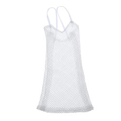 1/6 Mesh Strap Dress Femmes Vêtements Pour 12 '' Action Figure Accessoires Blanc