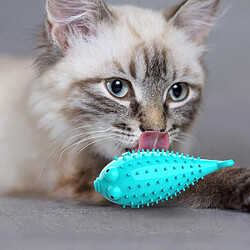 Avis Jouets en forme de poisson clown pour chat Jouet à mâcher Nettoyage des dents Interactif de haute qualité non toxique TPR Résistant aux morsures Animaux de compagnie