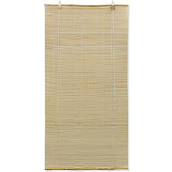 vidaXL Store à rouleau bambou naturel 150x220 cm