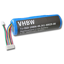 Vhbw EXTENDED batterie 2600mAh pour GARMIN Astro System DC20, DC30, DC40, 220, 320 Dog Tracking System