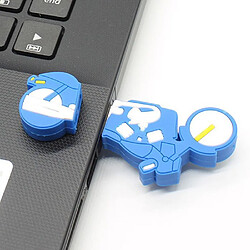 64Go USB 2.0 Clé USB Clef Mémoire Flash Data Stockage Moto Bleu