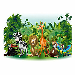 Paris Prix Papier Peint Jungle Animals 105 x 150 cm