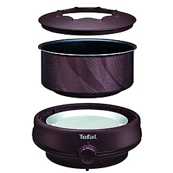 NC Tefal Fondue Aubergine 800W 6 Personnes EF261512