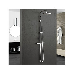 Colonne de douche thermostatique NOVELLINI EASY2 125 cm en chrome