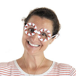 PartyPro Lunettes rigolotes sweety Xmas x8