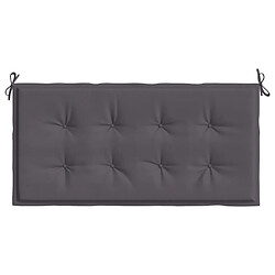 Acheter Maison Chic Coussin Confort | pouf | Coussin de banc de jardin anthracite 100x50x3 cm tissu oxford -GKD63695