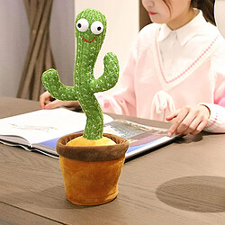 Universal Jouet cactus chantant et dansant, jouet en peluche cactus pour les enfants pas cher