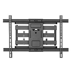 Support mural 37-85" Maclean QLED OLED LED LCD Plasma TV pivotant inclinable max vesa 600x400