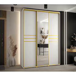 Abiks Meble Armoire Davos 11 À Portes Coulissantes 235,2/170/45 3 Portes