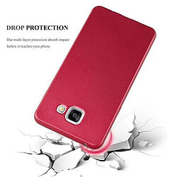 Cadorabo Coque Samsung Galaxy A3 2016 Etui en Rouge pas cher