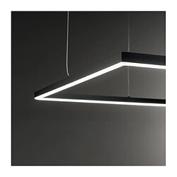 Ideal Lux Suspension LED intégré Oracle 1 ampoule Métal,aluminium,plastique Noir