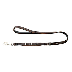 Laisse pour Chien Hunter Swiss Negro, marrón (100 cm)