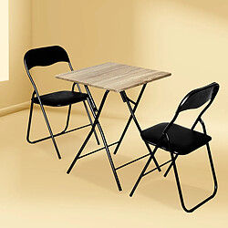 Five Simply Smart Table Pliante Basic 60 x 60 cm Beige - Five pas cher