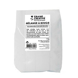 Graines Creatives Cire pour fabrication de bougie 1 kg