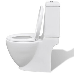 Acheter vidaXL Ensemble de bidet et toilette Céramique Blanc