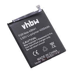 vhbw Li-Polymère batterie 4000mAh (3.85V) pour téléphone portable mobil smartphone comme Xiaomi BN41