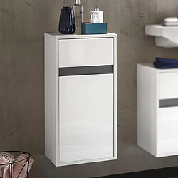 Avis Trendteam Armoire murale de rangement avec tiroir Sol blanc