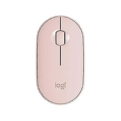 Universal Souris Bluetooth sans fil souris portables mignonnes (rose)