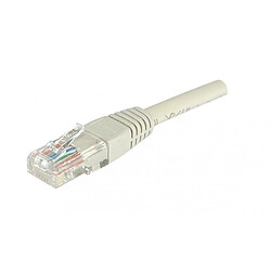 Abi Diffusion Cordon RJ45 catégorie 5e U/UTP gris - 2 m