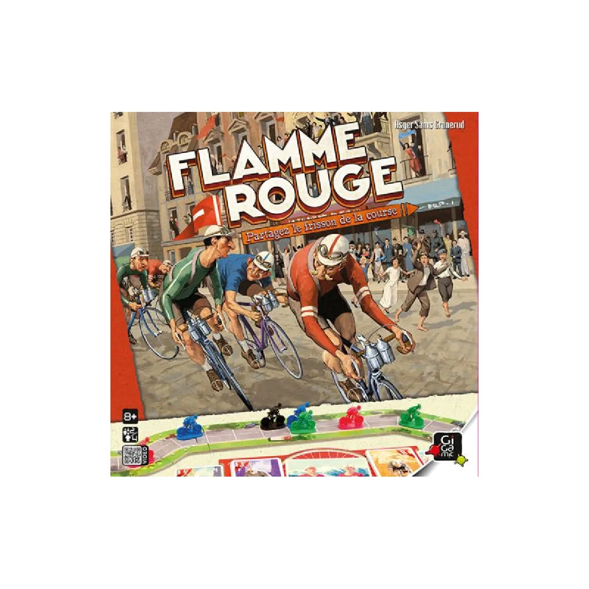 Jeu de stratégie et de course Gigamic Flamme rouge