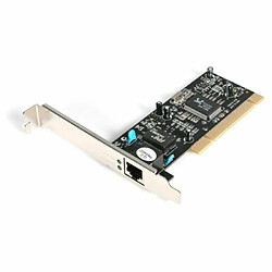 StarTech.com ST1000BT32 Carte Réseau Adaptateur PCI vers 1 Port Ethernet Gigabit 10/100/1000 32 bit 1x PCI / PCI-X Mâle 1x RJ-45 Femelle