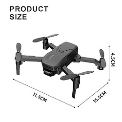 Acheter Universal H1 mini drone caméra 4K HD 1080p wifi caméra FPV drone RC drone hautement pliable RC quadricoptère Dron M73 E88 |(Le noir)