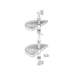 Acheter Emuca Jeu de plateaux tournants module de cuisine, 180º, module 800 mm, Plastiqu