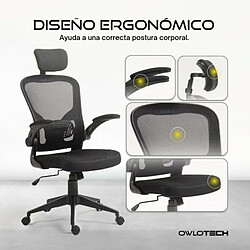 Chaise de Bureau Owlotech Noir