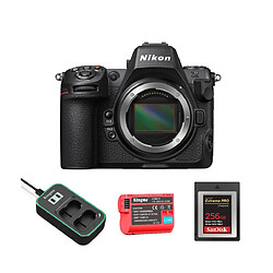 Nikon Z8 Camera + Kingma battery Charger kit + SanDisk 256GB CF CFexpress Type B Memory Card