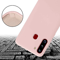 Cadorabo Etui Samsung Galaxy A21 Coque en Rose pas cher