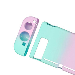 Avis Coque De Protection En Silicone Souple Et Colorée Dure Pour Nintendo Switch Purple GreenGradient