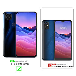 Cadorabo Coque ZTE Blade V2020 Etui en Brun