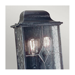 Elstead Lighting Applique murale extérieur Wexford Noir Argent