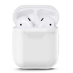 Avis Wewoo Etui Casque / Ecouteurs blanc pour Apple AirPods Portable Sans Fil Bluetooth Écouteurs Silicone Boîte De Protection iPhone Anti perte Dropproof Sac De Rangement