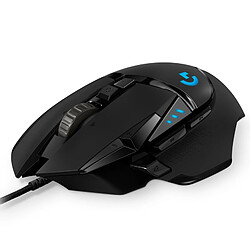 Universal Souris gaming haute performance avec 16 000 ppp RVB programmable et dimmable pour les consoles de jeux Hero Sense