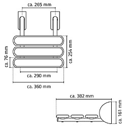 RIDDER Siège de douche rabattable Pro Blanc pas cher