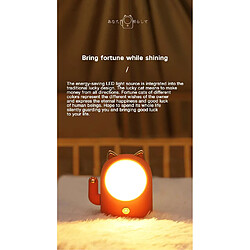 Avis Universal Lampe de table lumineuse LED tactile dimmable recharge USB chat chanceux mignonne lampe de chevet chambre à coucher décoration famille enfants cadeaux créatifs | Lampe de nuit LED