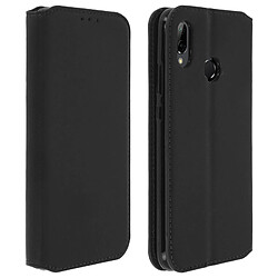 Avizar Etui Huawei P20 Lite Housse folio Porte-carte Fonction Support Noir