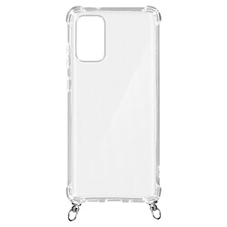 Avizar Coque Galaxy S20 Plus Anneau personnalisable avec bijou/Chaîne - Transparent