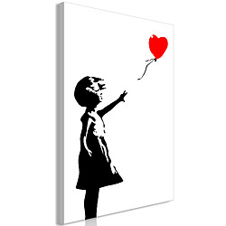 Artgeist Tableau - Little Girl with a Balloon (1 Part) Vertical [20x30]