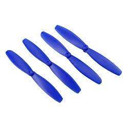 Hélice 4 pièces pour minidrones pour perroquet 3 mambo swing rc drone bleu