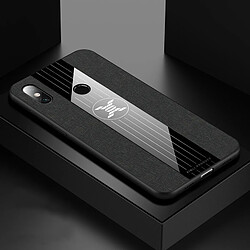 Wewoo Coque Souple Pour Xiaomi Mi Max 3 XINLI étui de protection TPU antichoc Texture Noir