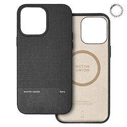 NATIVE UNION Coque Arrière pour iPhone 15 Pro Max (RE)CLASSIC Noir