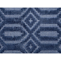 Beliani Tapis bleu marine 140 x 200 cm ADATEPE pas cher