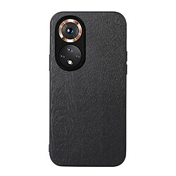 Coque en TPU + PU noir pour votre Honor 50